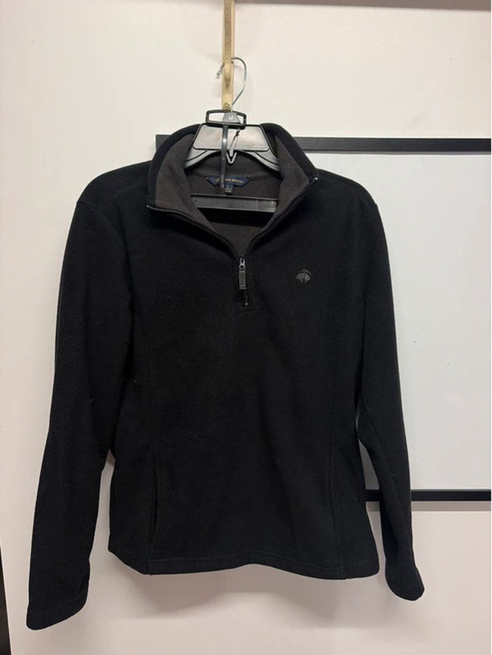 Brooks Brothers fleece quarter zip pullover